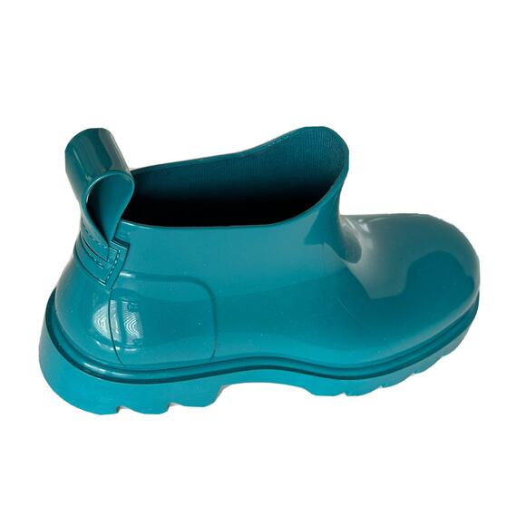 Bottega Veneta Shiny Rubber Blue Ankle Boots 12 US (45 Euro) 680510 IT NIB $650 main image 6